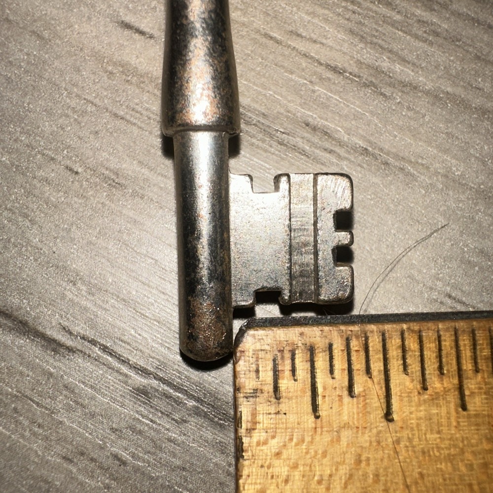 Antique Corbin Skeleton Key #DT 2 Solid Barrel