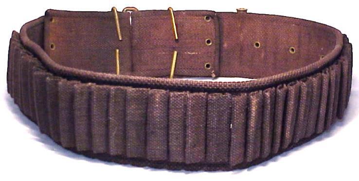 original Mills .30-40 Calibre KRAG CARTRIDGE BELT