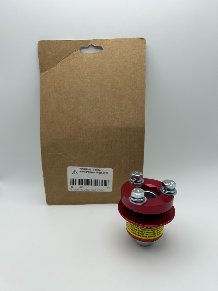 QuickCar 360 Steering Wheel Quick Release Disconnect Hub IMCA Hex Style