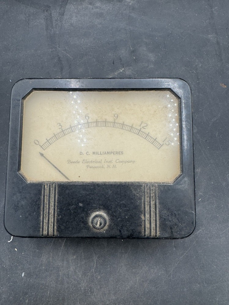 BEEDE ELECTRICAL CO. PANEL METER