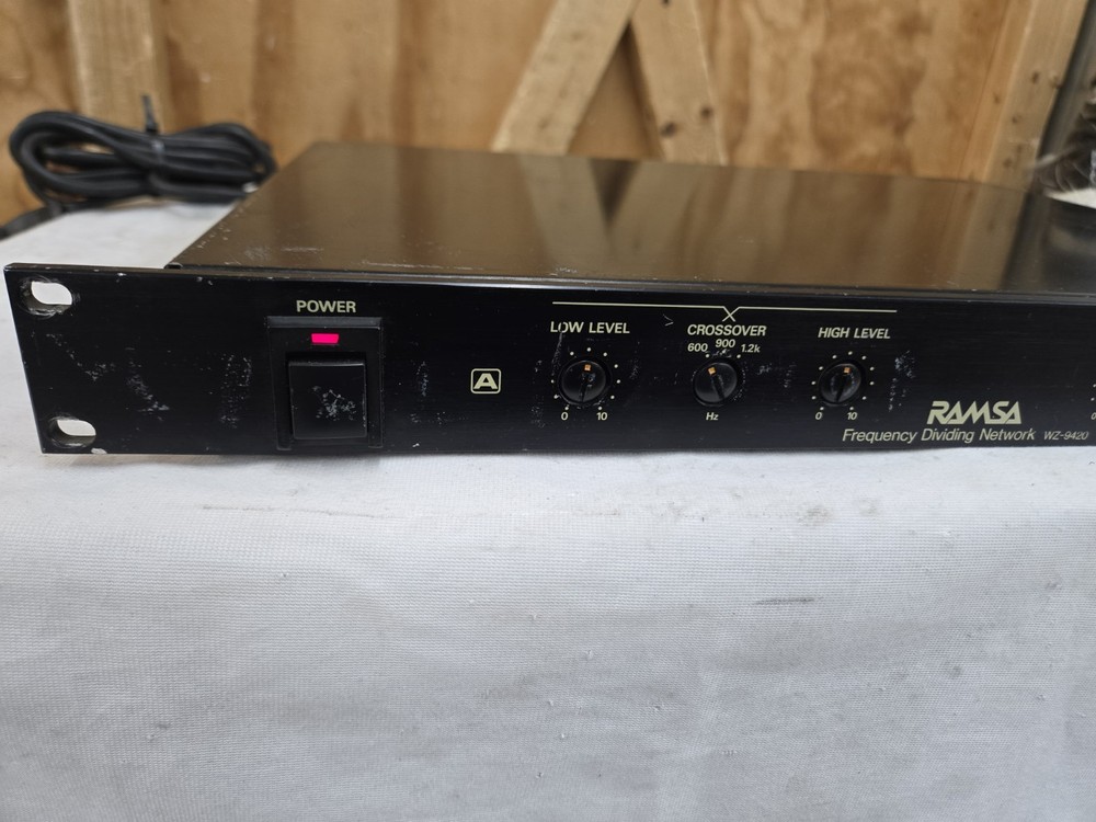 Ramsa WZ-9420 Frequency Dividing Network / Crossover - Tested & Working - ONE