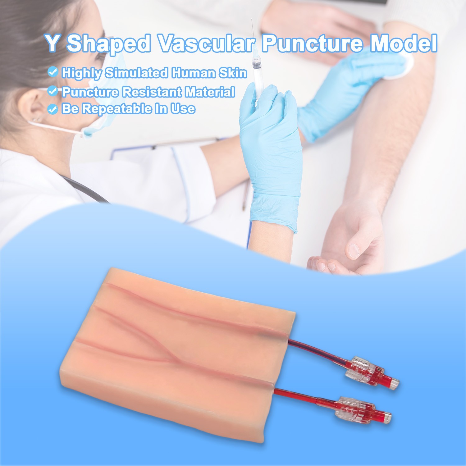 Phlebotomy IV Practice Kit for Nurses, Medical Student Venipuncture Training Kit