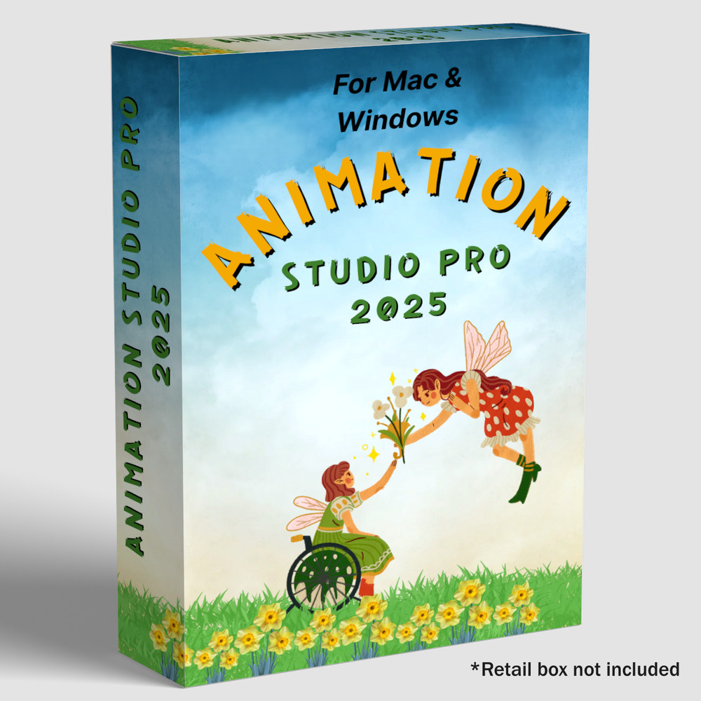 Animation Studio PRO 2025 - 3D/2D Motion Graphic Design Software MacOS & Windows
