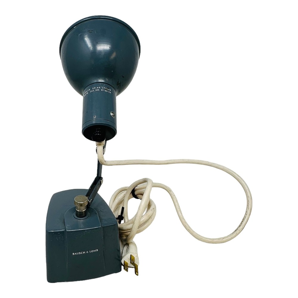 BAUSCH & LOMB CAT. NO. 31-33-24 MICROSCOPE LAMP