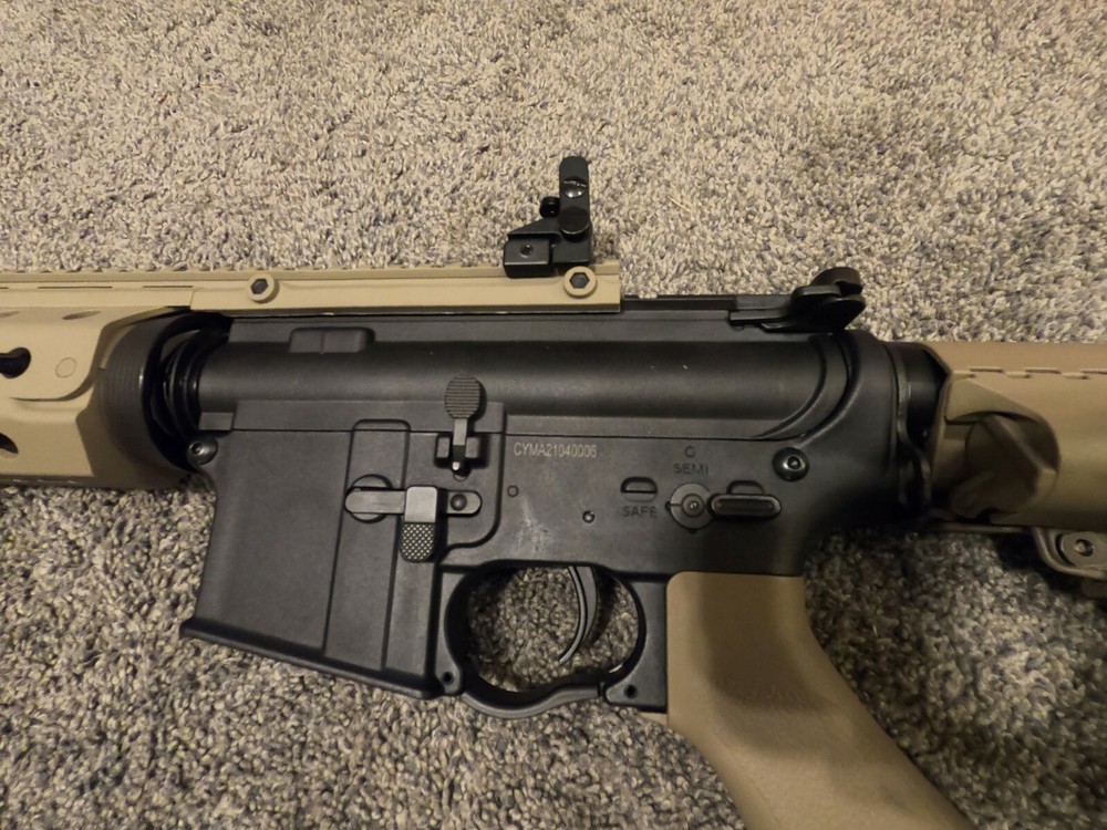 Custom built electric airsoft M4 Very Solid Frame Includes Battery and charger