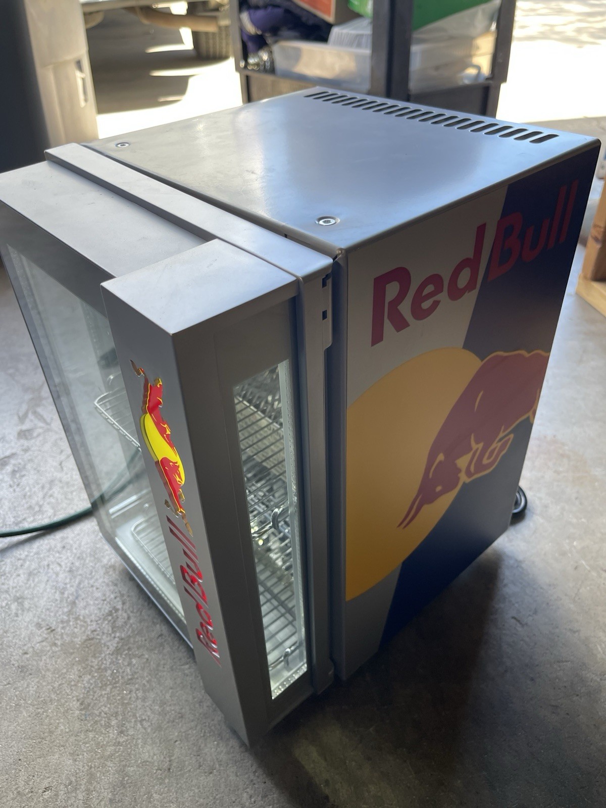 Red Bull Mini Fridge Baby Cooler 2020 RB-BC 2020 Eco LED - NEW (READ!)
