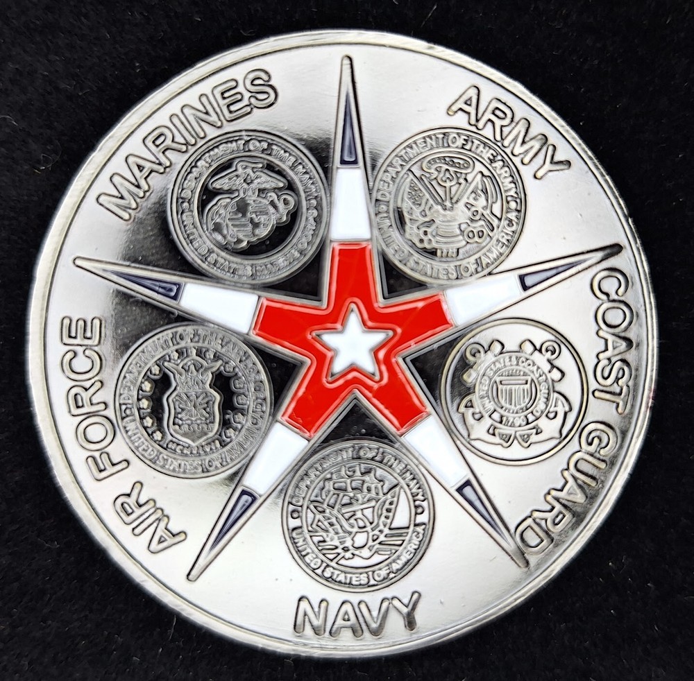 Operation Iraqi Freedom - Armed Forces Star Eagle Challenge Coin