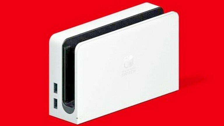 🔥 [LAN WHITE DOCK + HDMI and Cable ONLY] From OLED NINTENDO SWITCH Console 🔥