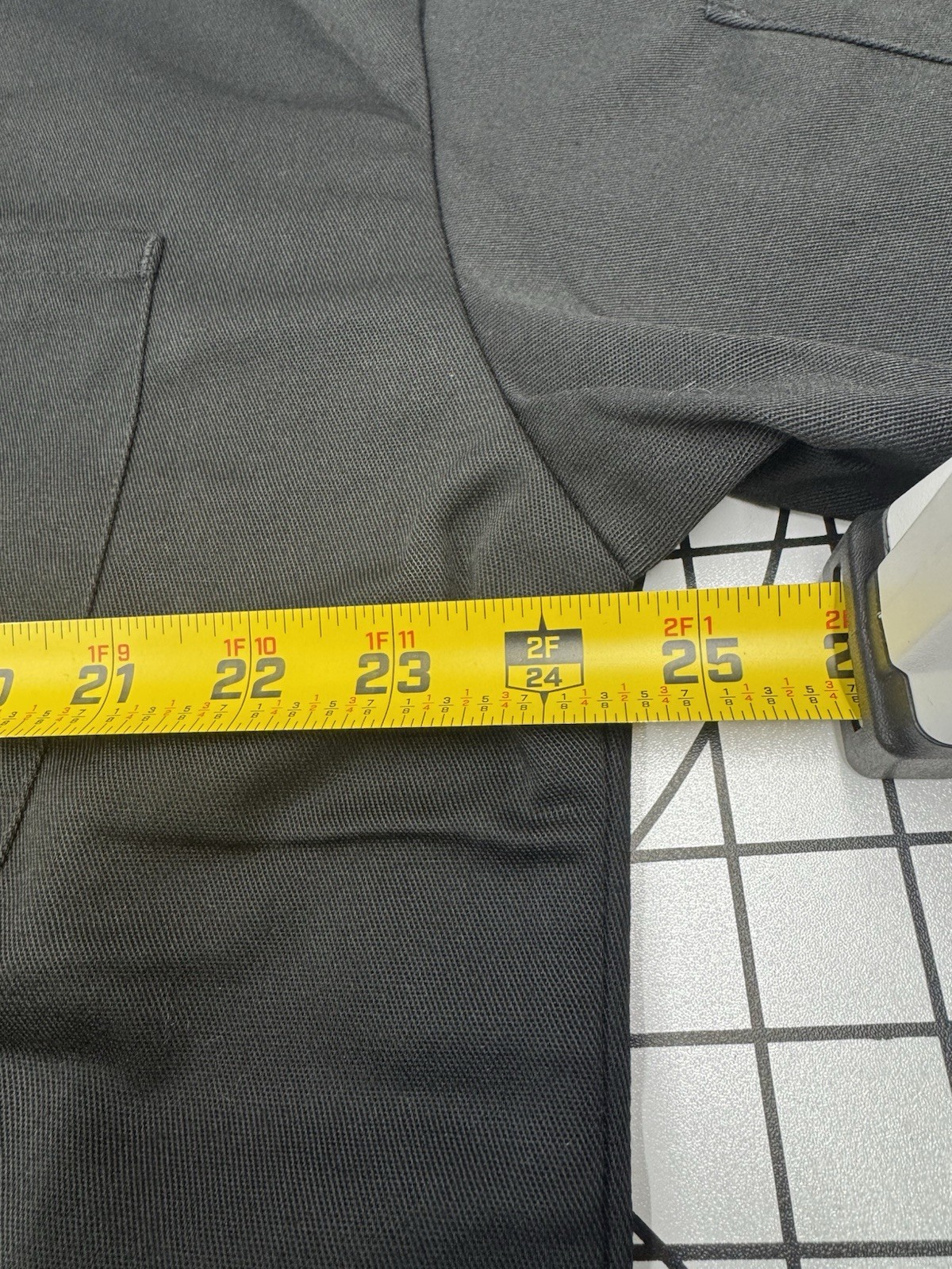 350 Chef Apparel 10 Knot Button Chef Coat Twill Black - Size Large - New