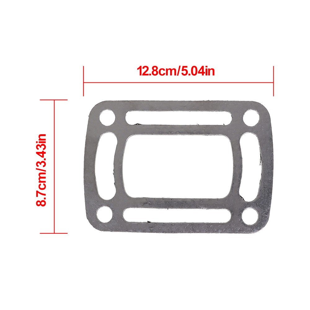 2Pcs Exhaust Elbow Riser Gaskets For Volvo Penta OMC SIERRA 3850496 3863191