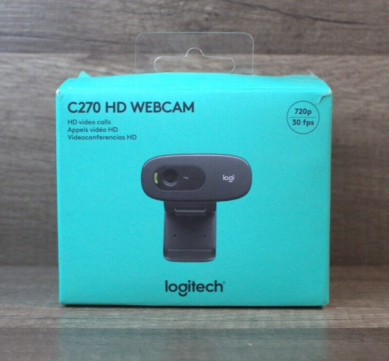 NOB-Logitech C270 Web Camera -Widescreen HD Video Calling-Noise-Reducing Mic