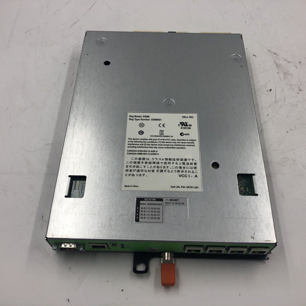 DELL EQUALLOGIC CONTROL MODULE TYPE 11 CONTROLLER MODULE E09M001 E09M