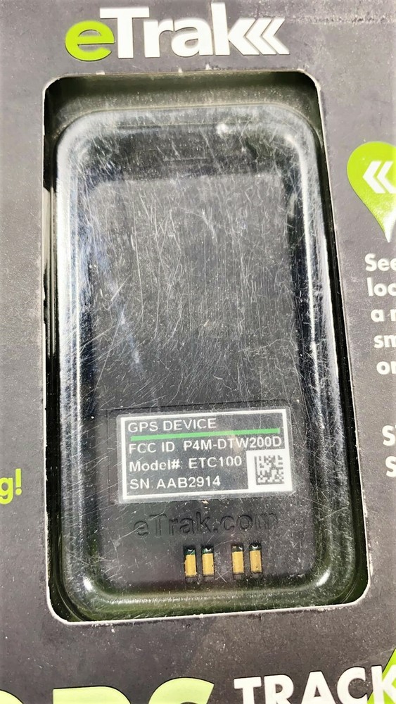 Etrak ETC100 GPS Tracking Device