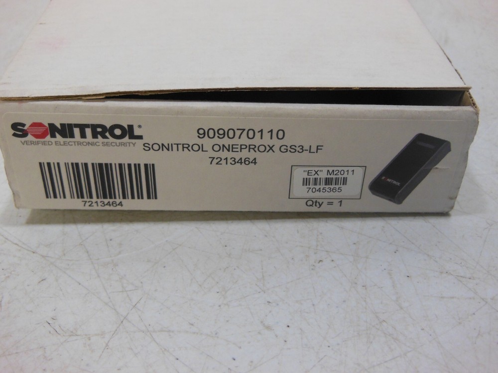 Sonitrol Stanley Oneprox Standard Reader GS3-LF