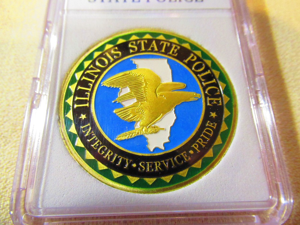 ILLINOIS STATE POLICE Challenge Coin