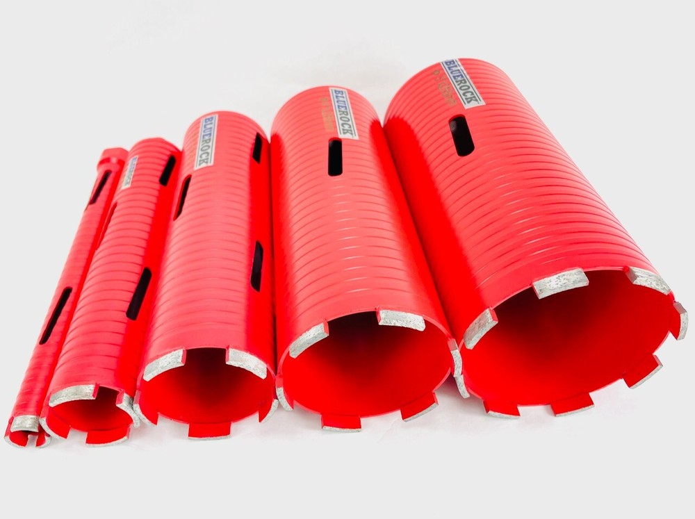 DRY Type 1"-5" Set Diamond Coring Bit - Concrete Core Drill by BLUEROCK ® Tools