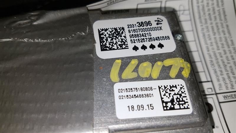 2016 Cadillac CTS Windshield Mounted Camera/Projector 2194987