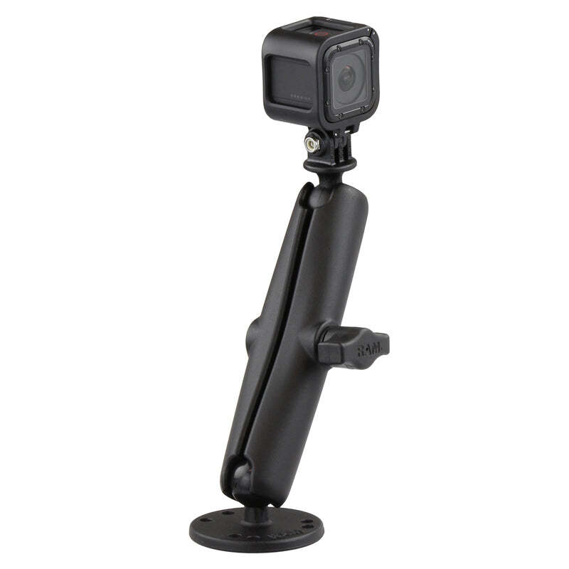 RAM-B-138-C-GOP1 RAM Drill-Down Mount with Double Socket Arm w...