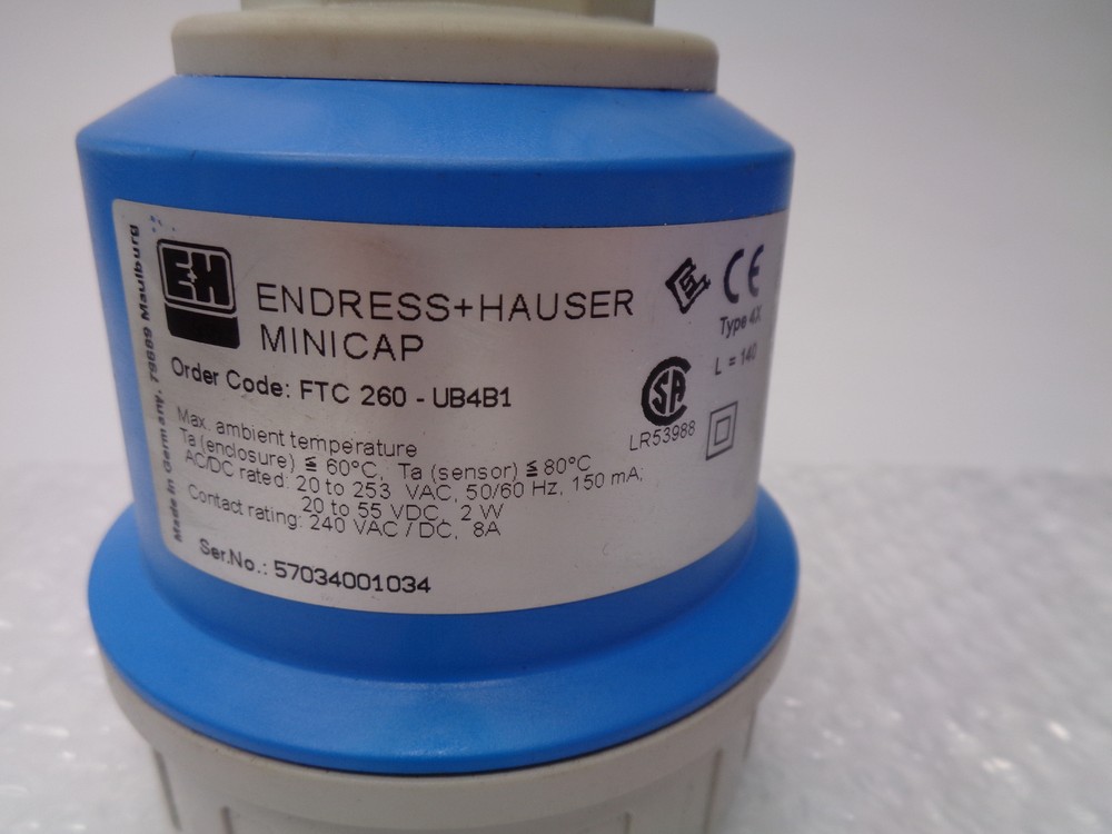ENDRESS+HAUSER FTC 260-UB4B1 SENSOR NSNP