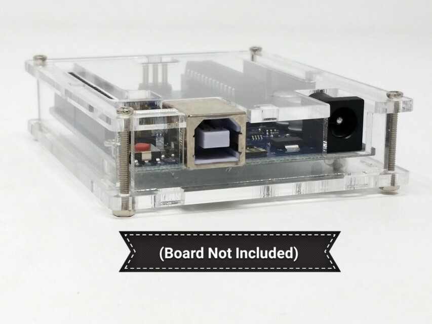 ZYLtech UNO Acrylic Case with Hardware and Instructions