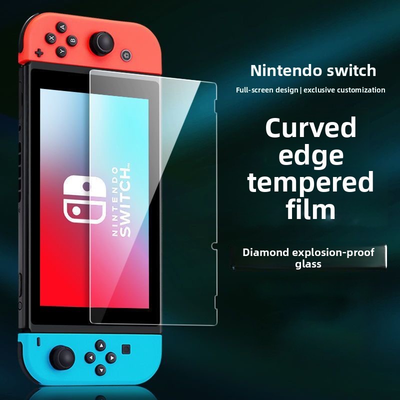 Tempered Glass for Nintendo Switch OLED & V2 Full Screen Protector