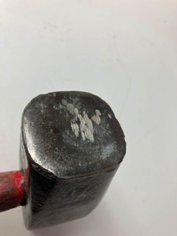 4 pound hammer marked Budde blacksmith railroad tool