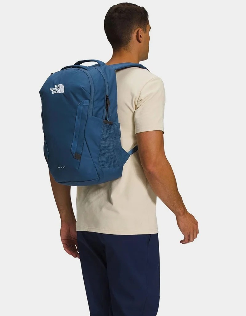 THE NORTH FACE Vault Everyday Laptop Backpack, Blue/TNF White-NPF,One Size