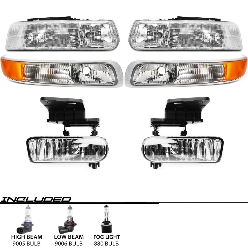 OE Fitment Replacement Headlights Signal Marker Lights Fog Lights 1999-2002