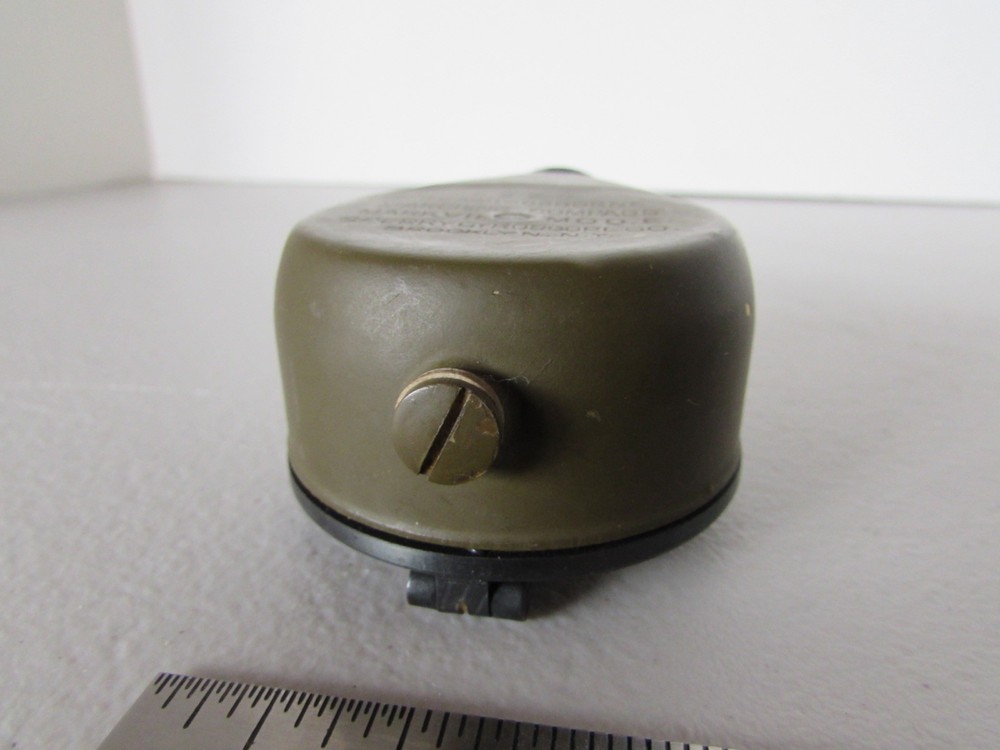 Vintage RARE Marching Compass MarkVII Model E U.S.E.D Sperrygyroscope Co NY