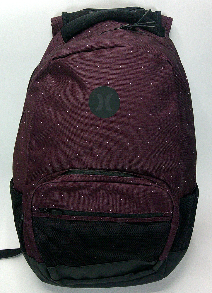 Hurley Patrol Backpack Maroon /White/Black
