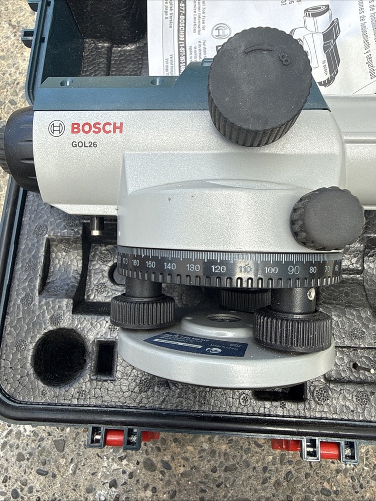 BOSCH GOL26 PROFESSIONAL OPTICAL 26X AUTO LEVEL