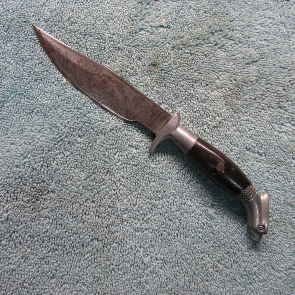 Spanish Marking / Birds Head Fixed Blade Knife