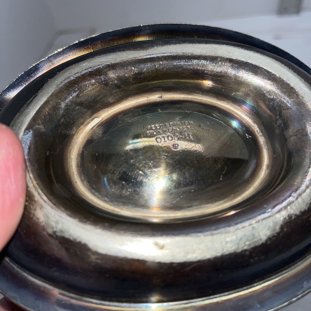 Reed & Barton Silver Soldered 0103-H Pitcher With Lid #A4