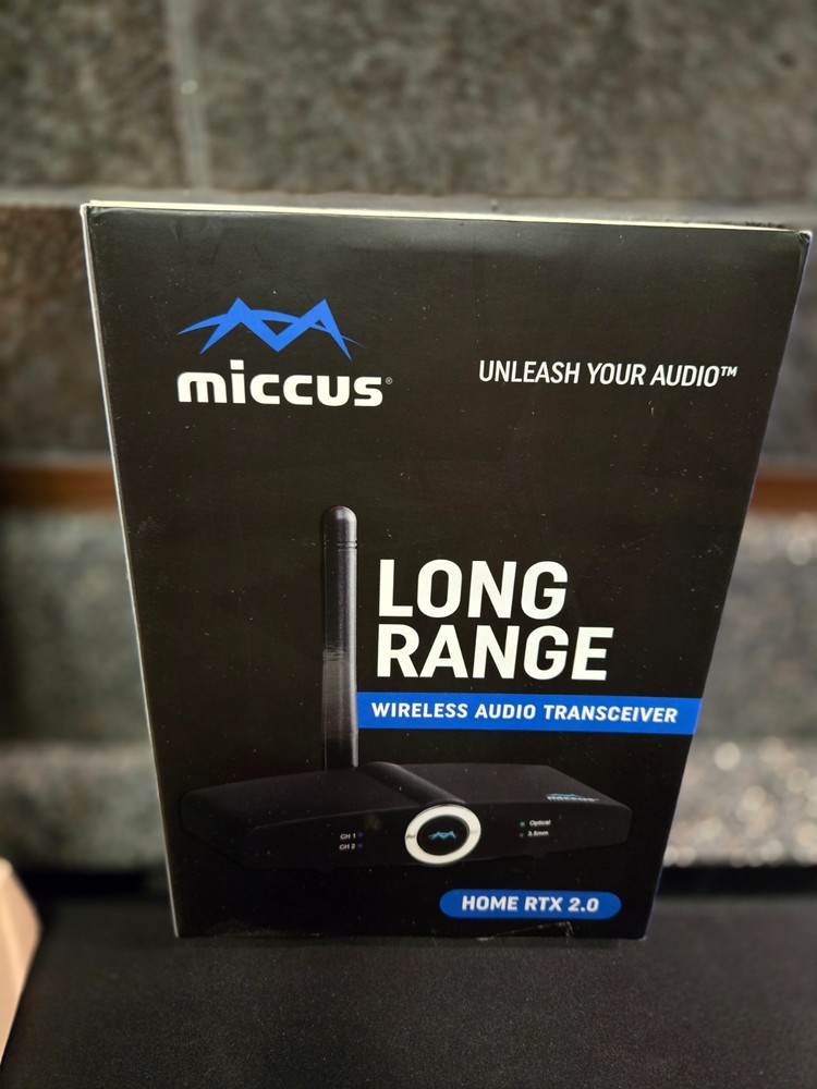MICCUS LONG RANGE WIRELESS AUDIO TRANSCEIVER