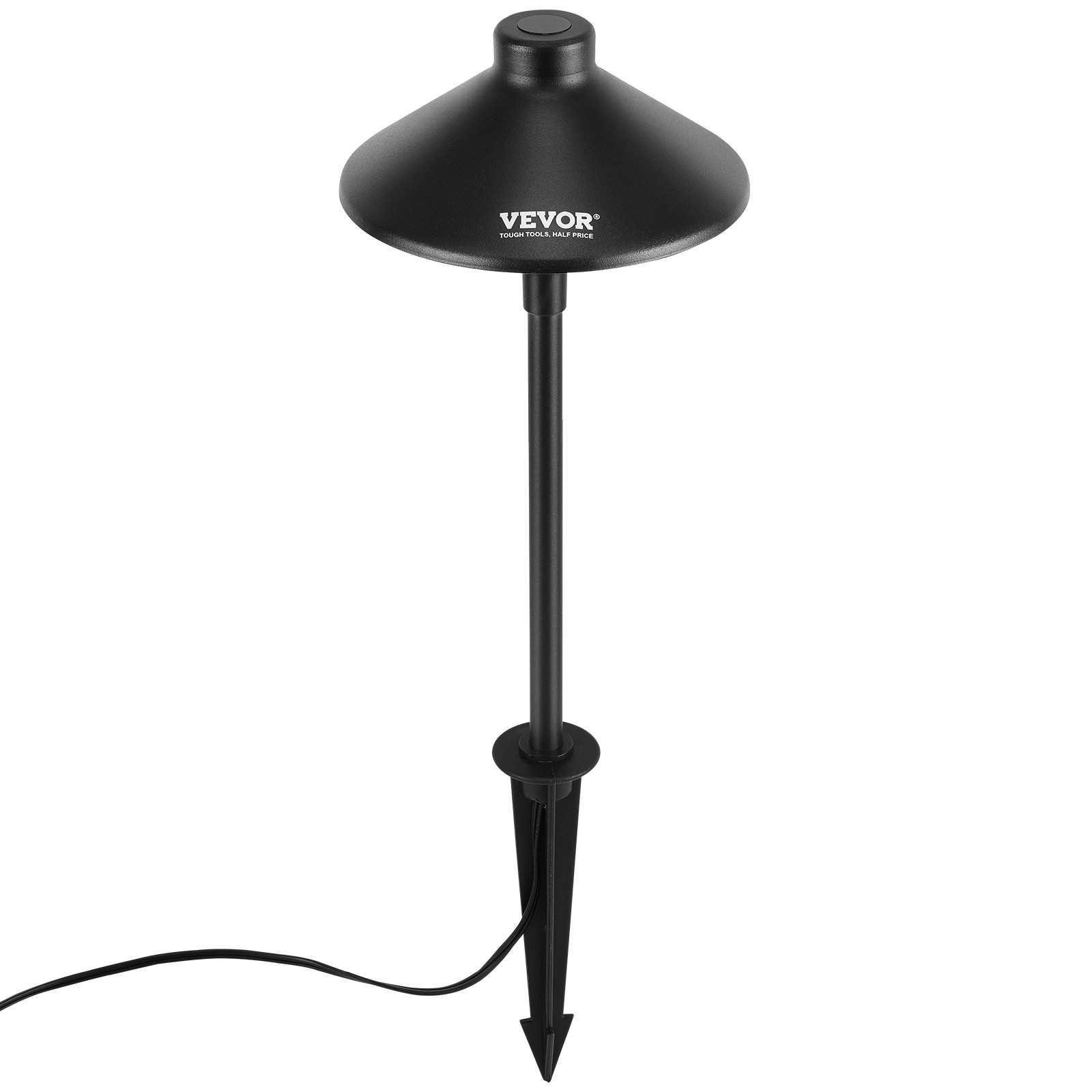 VEVOR 12 Pack Low Voltage Landscape Path Lights 12-24V Outdoor LED Pathway Light