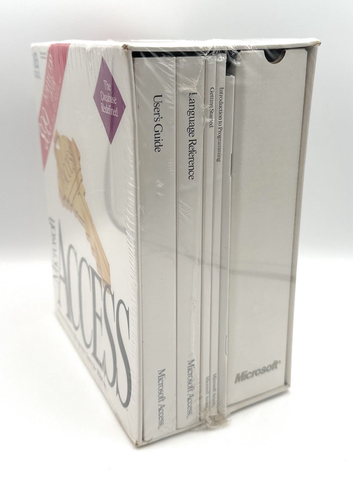 Vintage Microsoft Access v1.0 DBMS Software for Windows - New Sealed Box