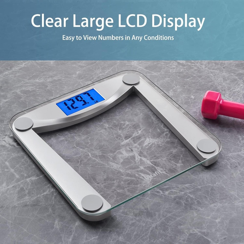 Extra Large LCD Digital Weight Scale - Lightweight & Accurate for Everyday Use