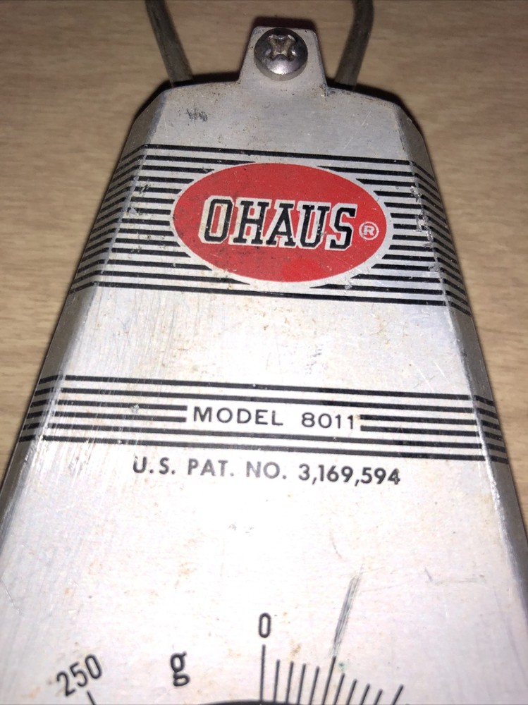 The Scale Handy Scale And OHAUS Spring Scale