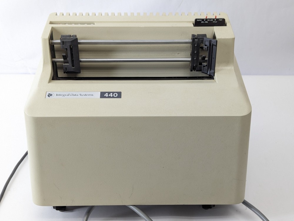 Integral Data Systems IDS PAPER TIGER Printer Model 440 Vintage Impact Printer