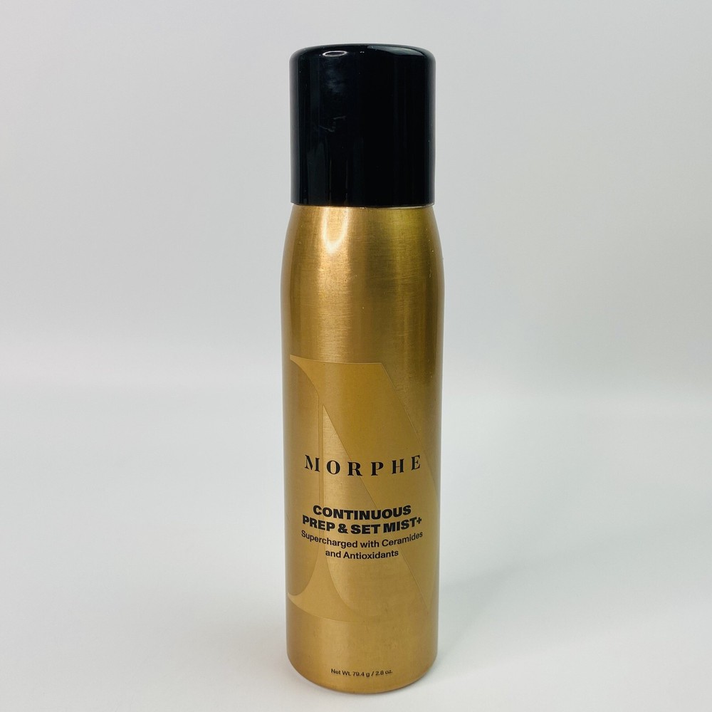 Morphe Continuous Prep & Set Mist + Makeup Prep & Setting Spray 2.8 Oz NEW