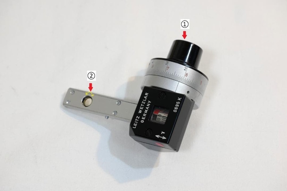 Ernst Leitz Tilting Compensator 0-5 Lambda Polarizing Microscope Accessory F/S