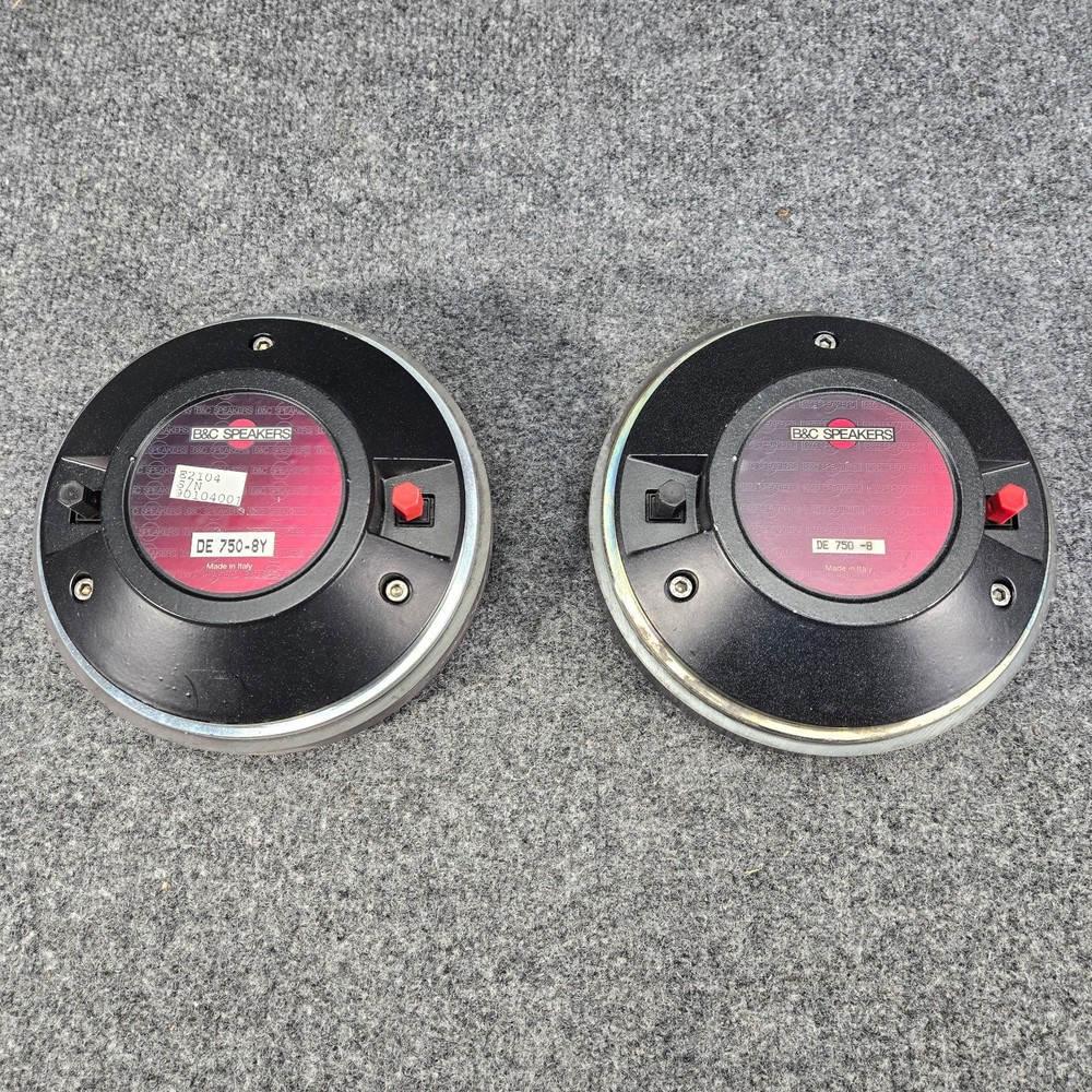 B&C DE700-8 1.5" Exit Titanium Diaphragm Compression Driver 8 Ohm - READ!!!