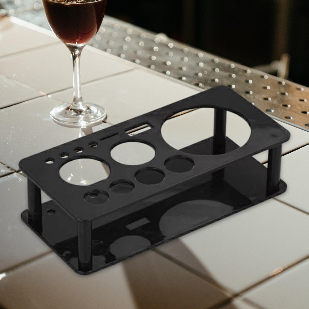 ＫＬＫＣＭＳ Professional Cocktail Shaker Stand, Bartender Kits Storage Black
