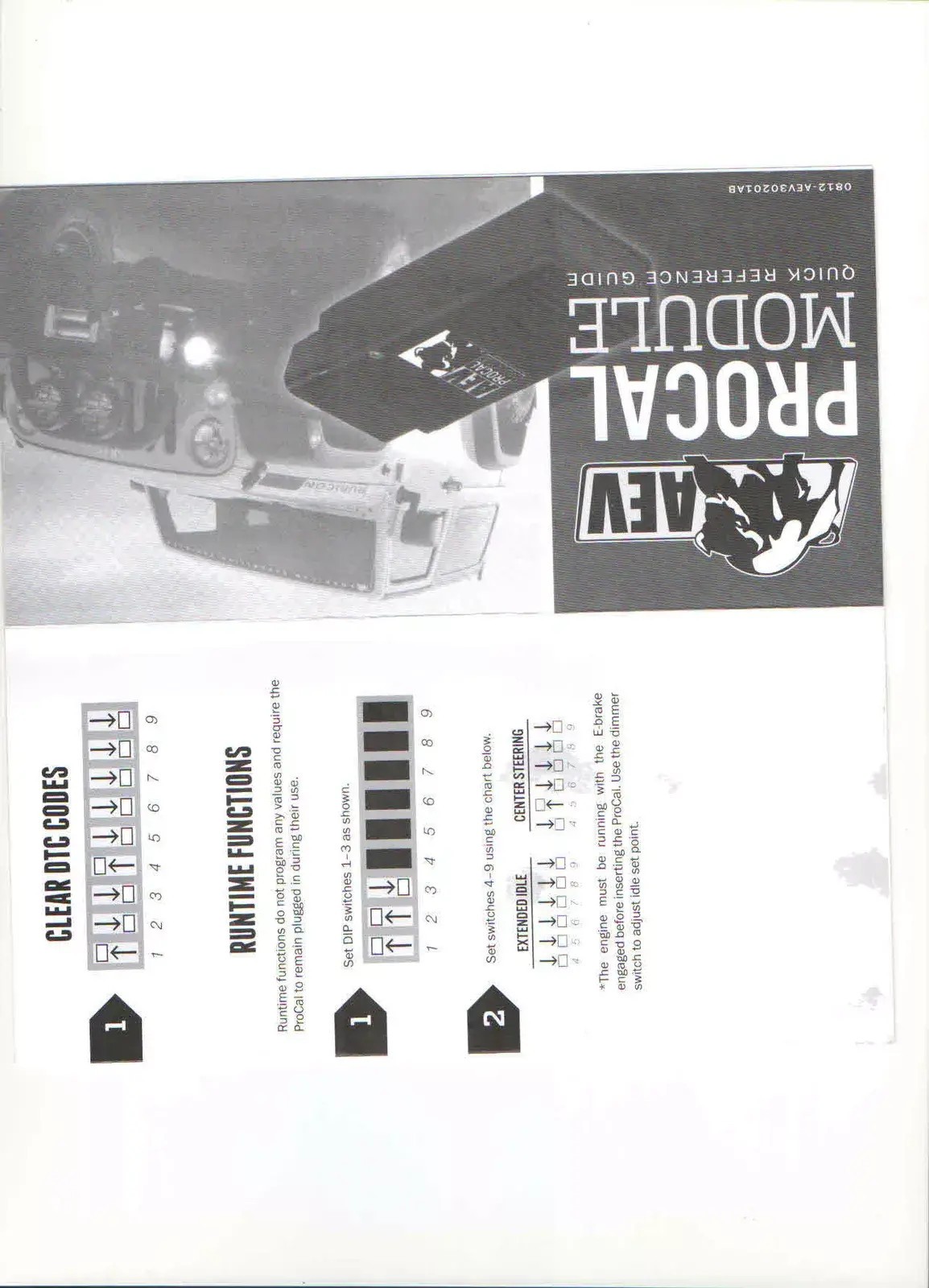 AEV Procal For Jeep Wrangler JK 07-18 AEV Procal Module detector new