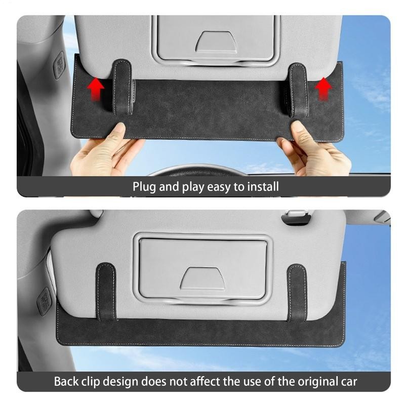 Sun Visor Extender For Car Visor Attachment Anti-Glare Polarized