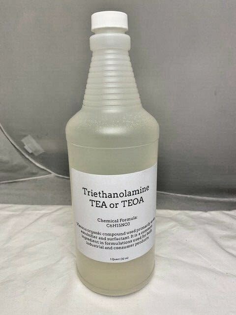 (TEA or TEOA) TRIETHANOLAMINE  - 99%  - 1 Quart ( 32 oz) gel agent wholesale