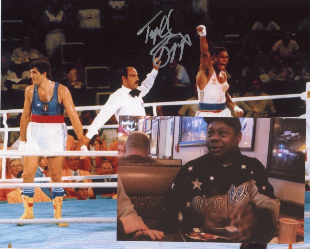 Tyrell Biggs- Signed Color Photograph