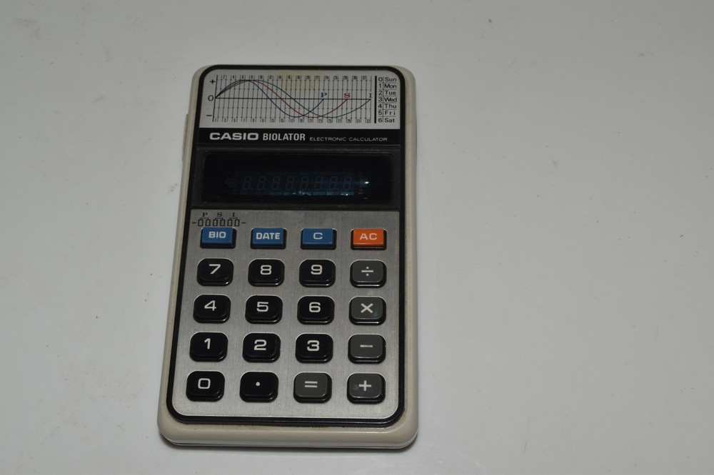 CASIO BIOLATOR ELECTRONIC CALCULATOR (TPL106)