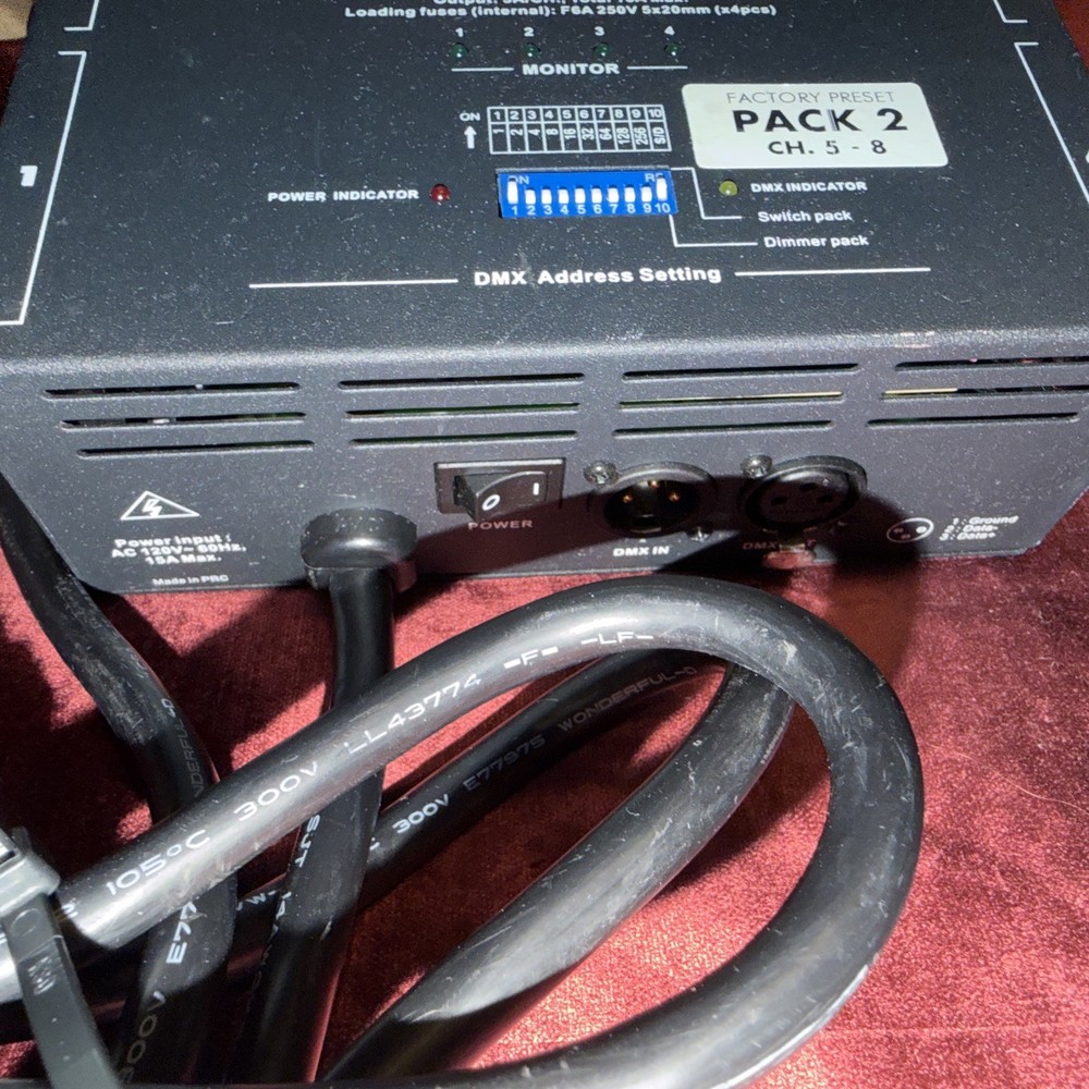 Elation DP-415 4-Channel Dimmer/Switch Pack CG01XGL