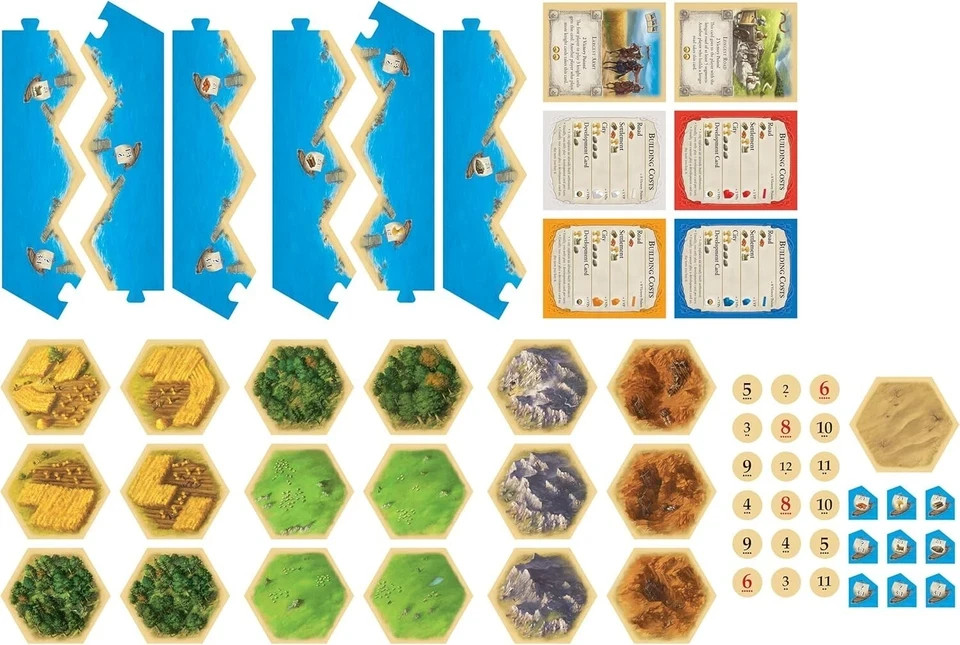 Catan Trade Build Settle Board Game –Trade, Build, Settle, Classic Strategy Game